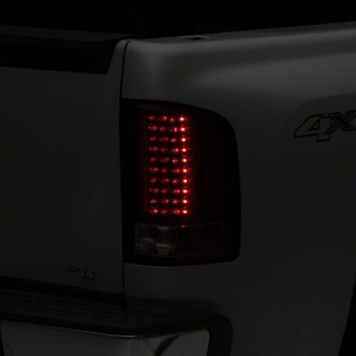 Alternative view of Raxiom for 2007-2013 Chevrolet Silverado 1500 LED Tail Lights- Black Housing (Clear Lens)