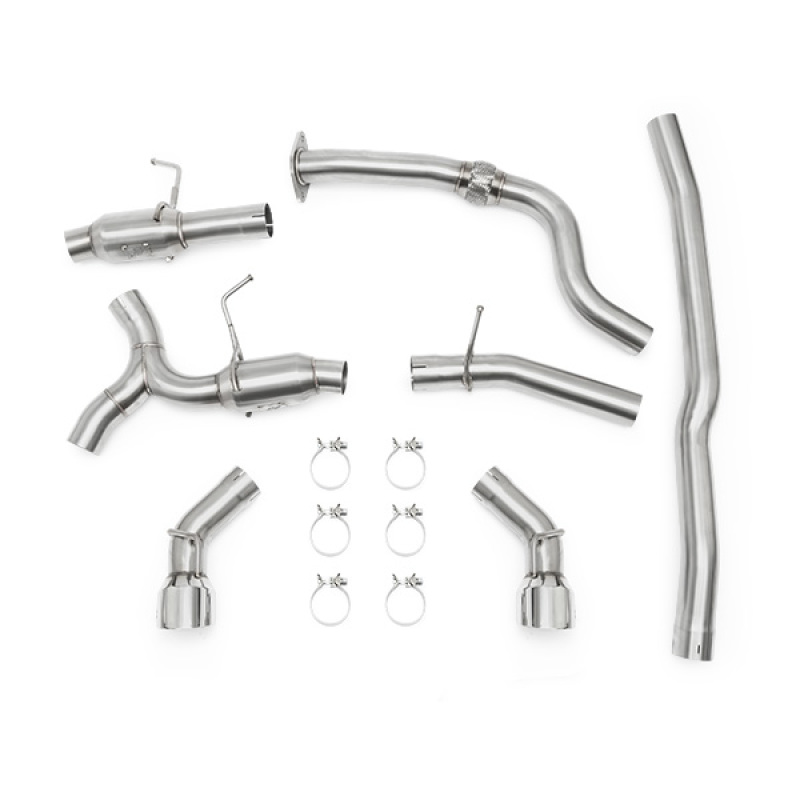 Mishimoto Cat-Back Exhaust for 2016+ Chevrolet Camaro 2.0T Dual Polished Tip