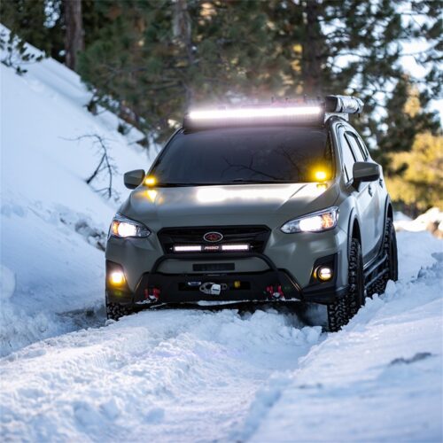 Alternative view of Rigid Industries SR-Series 20in SAE Driving Light Amber
