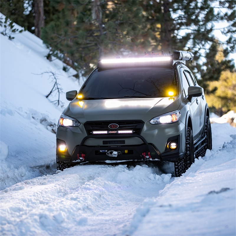 Rigid Industries SR-Series 20in SAE Driving Light Amber - Image 2