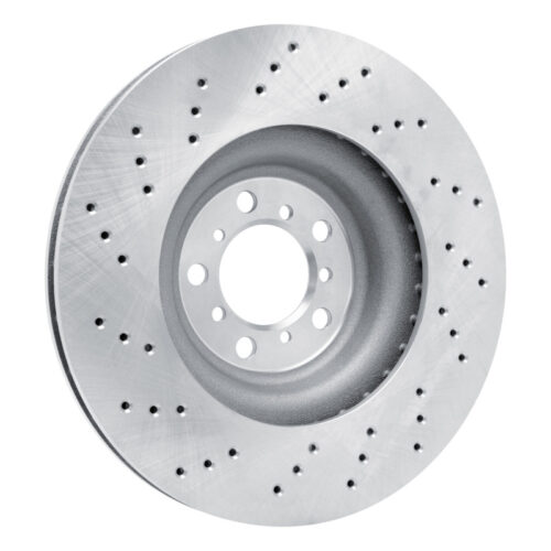 DFC 15-20 BMW M4 Left Front Drilled Brake Rotor - Image 4