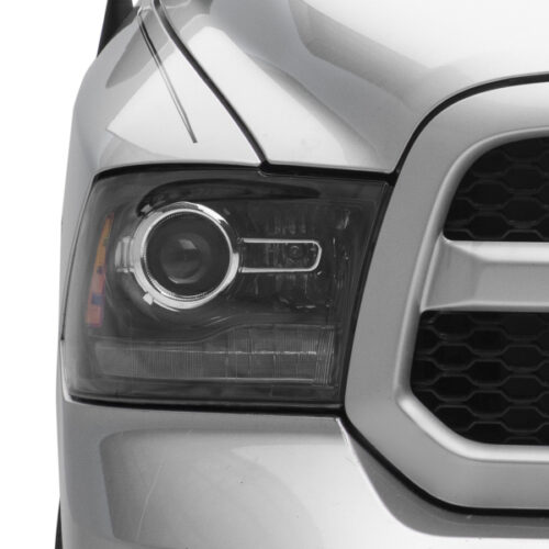 Raxiom for 2009-2018 Dodge RAM 1500 LED Halo Headlights w/Switchback Turn Signals- Blk Housing (Clear Lens) - Image 7