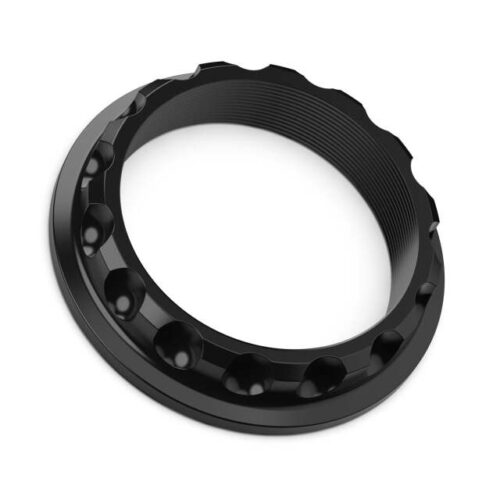 Super Touring Nut V2 Anodized Black w/ Satin Clear - Single