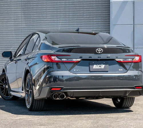 Borla 2025 Toyota Camry SE/XSE AT S-type Axle-Back Exhaust - 3.5in Black Chrome Tips - Image 5