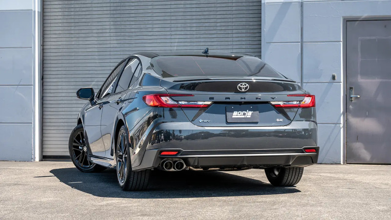 Borla 2025 Toyota Camry SE/XSE AT S-type Axle-Back Exhaust - 3.5in Black Chrome Tips - Image 5