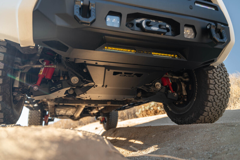 DV8 Offroad 24-25 Toyota Tacoma & Land Cruiser Rear Belly Skid Plate - Image 8