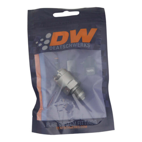 DeatschWerks 6AN Male Flare to 1/4in Female EFI Quick Connect Adapter - Image 4