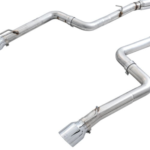 AWE Tuning Track Edition Exhaust - Chrome Silver Tips for 2015+ Dodge Charger 6.4L/6.2L Supercharged - Image 6