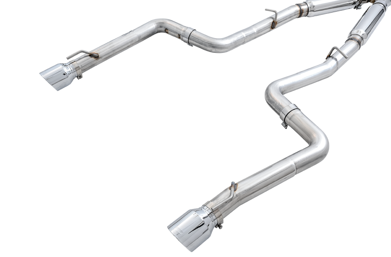 AWE Tuning Track Edition Exhaust - Chrome Silver Tips for 2015+ Dodge Charger 6.4L/6.2L Supercharged - Image 6