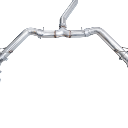 AWE Tuning 22+ Honda Civic Si/Acura Integra Track Edition Cat-Back Exhaust - Dual Chrome Silver Tips - Image 10
