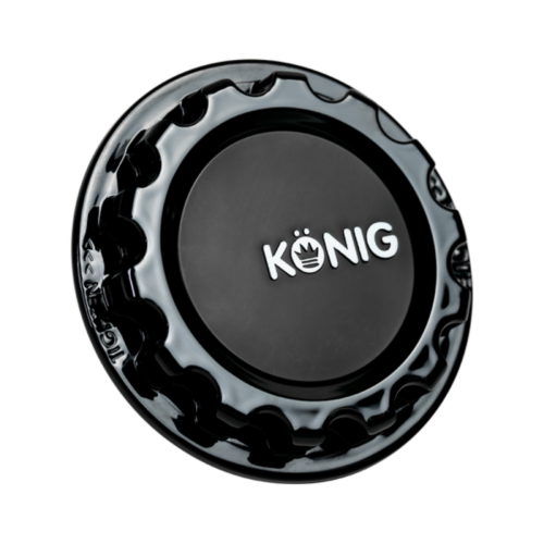 Konig MRK1 Gloss Black Gear Cap w/ Logo - Image 2