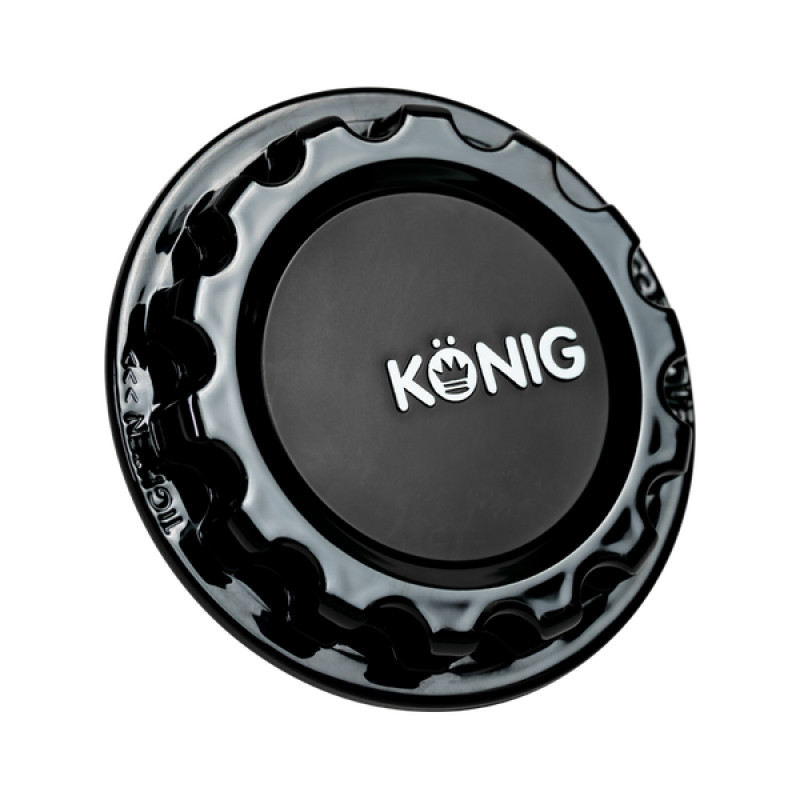 Konig MRK1 Gloss Black Gear Cap w/ Logo - Image 2