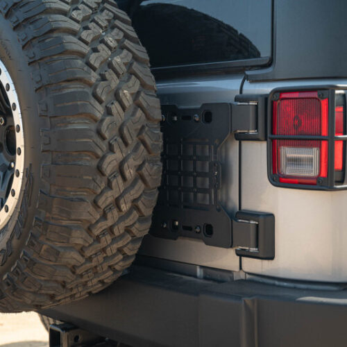 DV8 Offroad 2007-2018 Jeep Wrangler JK Tailgate Reinforcement Molle Panel - Image 5