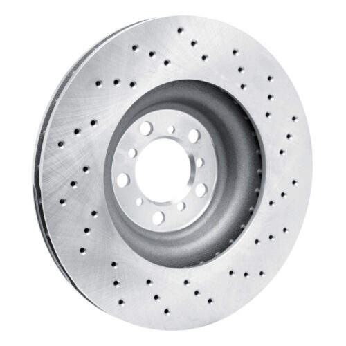 DFC 15-20 BMW M4 Right Front Drilled Brake Rotor - Image 4