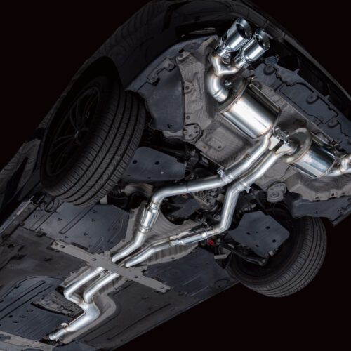 AWE Tuning Touring Edition Exhaust - Chrome Silver Tips for 22-26 BMW M240i (G42) - Image 4