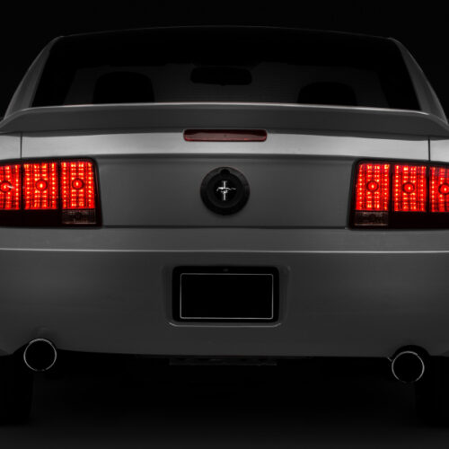 Raxiom for 2005-2009 Ford Mustang Tail Lights- Black Housing (Smoked Lens) - Image 3
