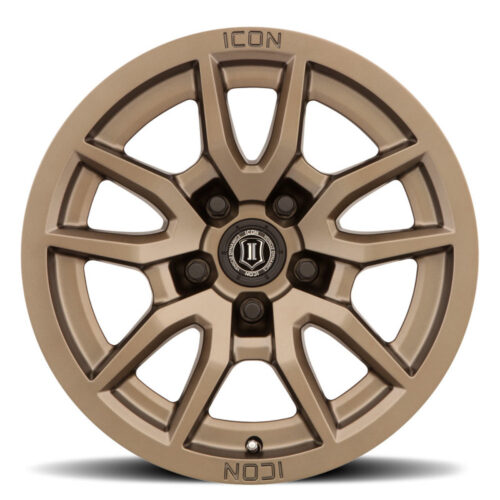 Alternative view of ICON Vector 5 17x8.5 5x150 25mm Offset 5.75in BS 110.1mm Bore Bronze Wheel