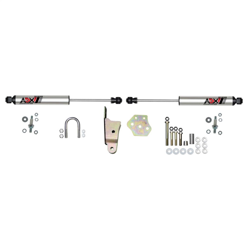 Skyjacker 94-97 Dodge Ram 1500/2500/3500 ADX 2.0 Dual Stabilizer Kit w/ CNC Machined Polished Alum.