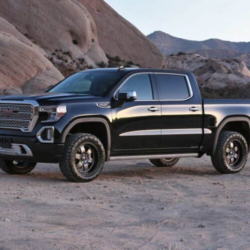 Alternative view of Fabtech 19-21 GM C/K1500 P/U 3in Budget Sys w/Stealth