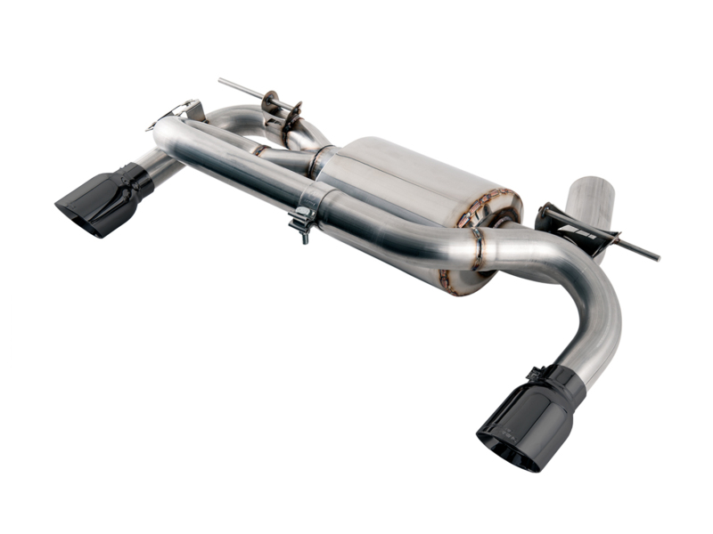 AWE Tuning Touring Edition Axle-Back Exhaust - Diamond Black Tips (102mm) for BMW F3X 340i