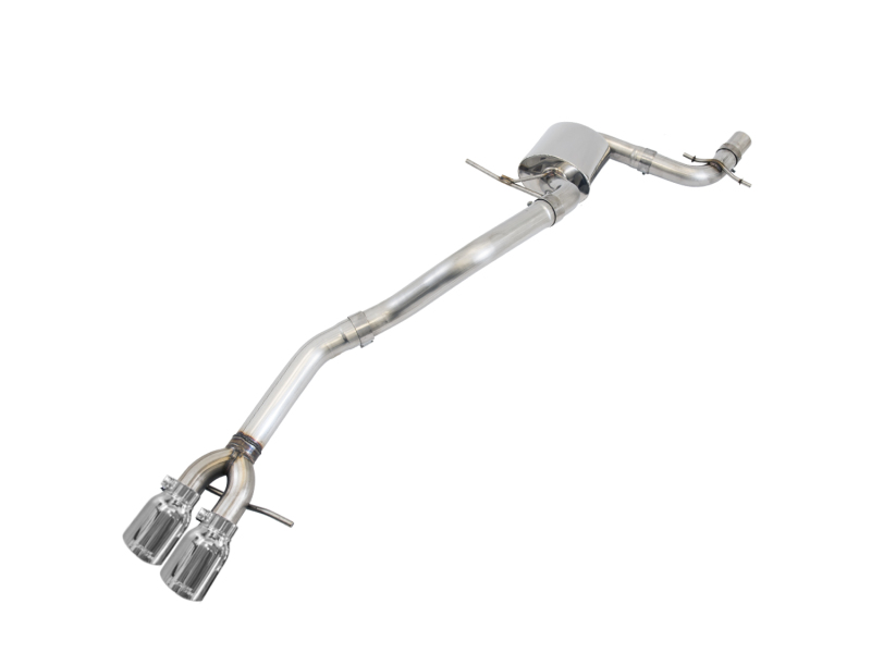 AWE Tuning Track Edition Exhaust - Polished Silver Tips for Mk6 GLI 2.0T - Mk6 Jetta 1.8T