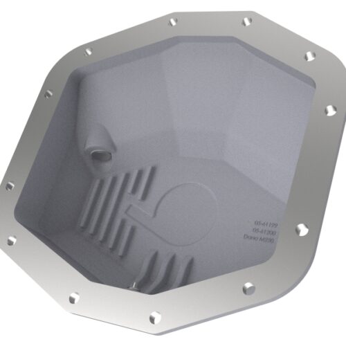 aFe Power 21-22 RAM 1500 TRX HEMI V8 6.2L(sc) Street Series Rear Differential Cover Raw w/ Machined Fins - Image 7
