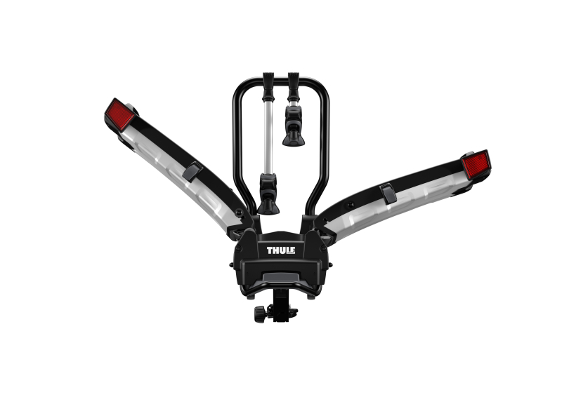 Thule EasyFold XT 2 - Fully Foldable Platform Hitch Bike Rack (Up to 2 Bikes) - Black/Silver - Image 3