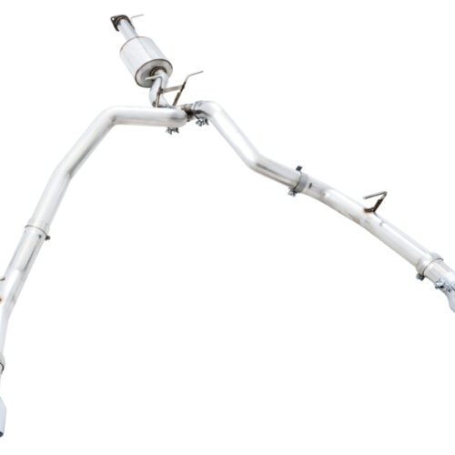 AWE Tuning Cat-Back Exhaust - Chrome Silver Tips for 19-21 RAM 1500 5.7L (w/Cutouts) 0FG Dual Rear Exit - Image 6