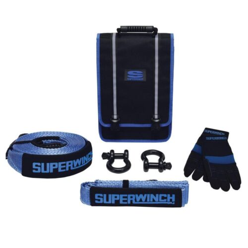 Superwinch 2578 Getaway Recovery Kit (Incl. Bow Shackles/Tree Trunk Protec/Recovery Strap/Gloves/Bag) - Image 7