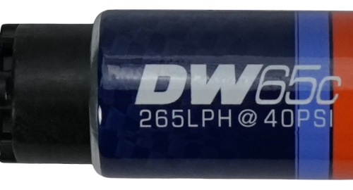 DeatschWerks 265 LPH DW65C Series Compact Fuel Pump w/ Mounting Clips - Image 3