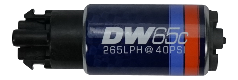 DeatschWerks 265 LPH DW65C Series Compact Fuel Pump w/ Mounting Clips - Image 3