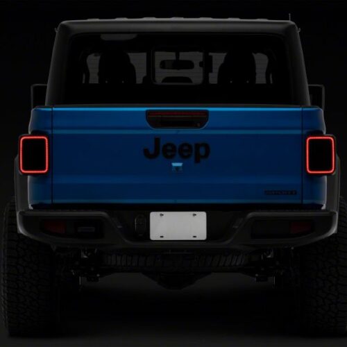 Raxiom for 2020-2023 Jeep Gladiator JT LED Tail Lights- Black Housing (Smoked Lens) - Image 9