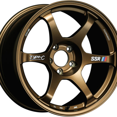 SSR Type-C Forged 18x9.5 +22 5/114.3 - Racing Bronze Wheel