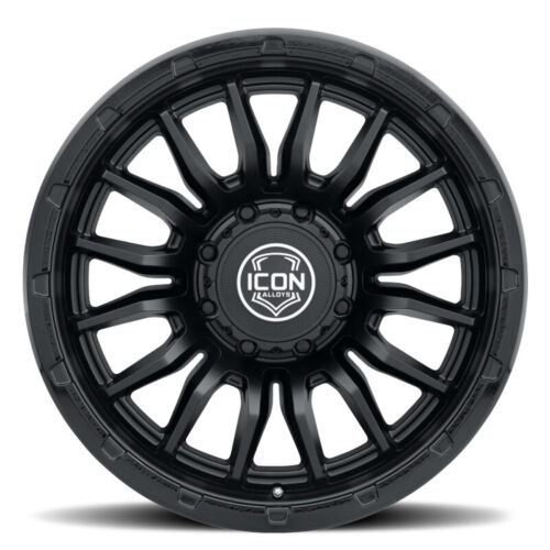 Alternative view of ICON Alloys Cajon 20x9 / 8x180 / 12mm / 5.5in BS Double Black Wheel