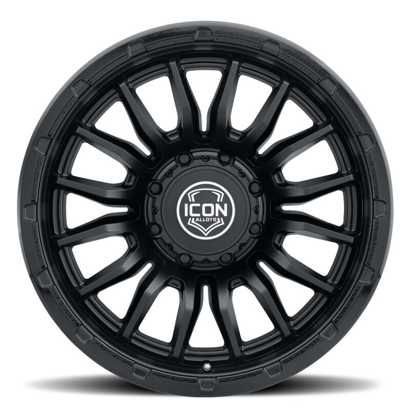 ICON Alloys Cajon 20x9 / 8x180 / 12mm / 5.5in BS Double Black Wheel - Image 2