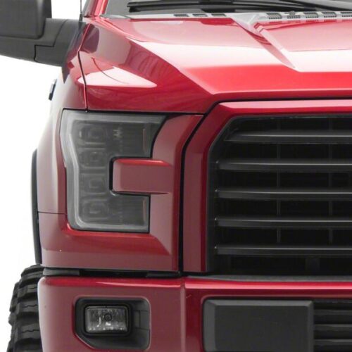 Raxiom for 2015-2017 Ford F-150 CXR Series LED Headlights- Black Housing- Clear Lens - Image 8