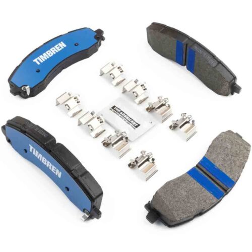 Alternative view of Timbren 19-26 Ram 2500/3500/19-24 Ram 4000 BES Severe Duty Semi-Metallic Brake Pads - Rear