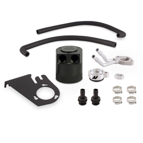 Mishimoto Baffled Oil Catch Can Kit for 11-16 Ford 6.7L Powerstroke