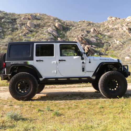DV8 Offroad 2007-2018 Jeep Wrangler JK 4-Door Rock Sliders - Image 10