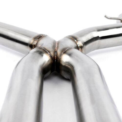 Dinan for 21-27 BMW M3/M4 (G80/G82/G83) High Flow Middle Exhaust - 3in - Stainless Steel - Image 8