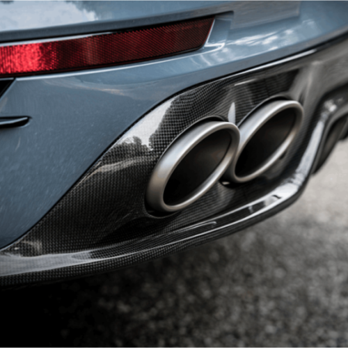 Akrapovic for 16-17 Porsche 911 Turbo/Turbo S (991.2) Rear Carbon Fiber Diffuser - High Gloss - Image 3