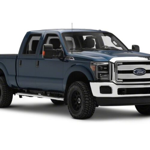 Raxiom for 2011-2016 Ford F-250 Super Duty LED Projector Headlights - Black Housing (Clear Lens) - Image 9