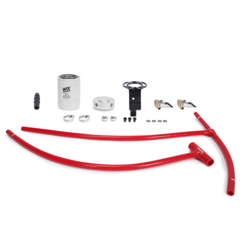 Mishimoto Coolant Filtration Kit - Red for 03-07 Ford 6.0L Powerstroke