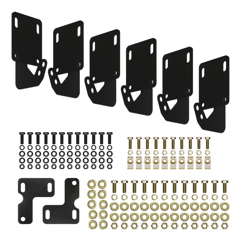 Westin 1999-2016 Ford F-250/F-350/F-450/F-550 Crew Cab Outlaw Drop Nerf Step Bars Textured Black - Image 10