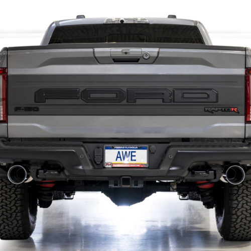 AWE Tuning Gen 3 Raptor R SwitchPath Exhaust - Chrome Silver Tips - Image 4