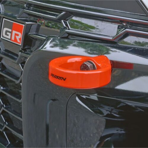 PERRIN 23-26 Toyota GR Corolla Front Tow Hook - Red - Image 4