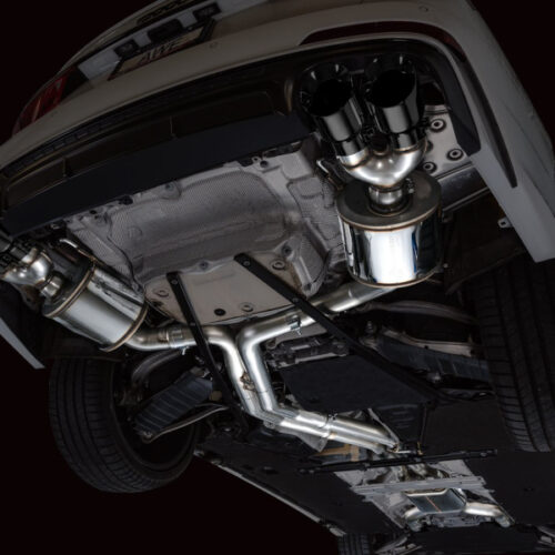 AWE Tuning Touring Edition Exhaust - Diamond Black Tips for 19-23 Audi C8 S6/S7 2.9T V6 AWD - Image 5