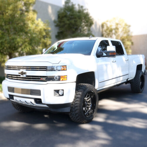 RealTruck 20405187PC 15-19 Chevy Silverado 25/3500HD CC Dsl 4dr VoltStep Electric Running Board Kit - Tex. Blk - Image 5