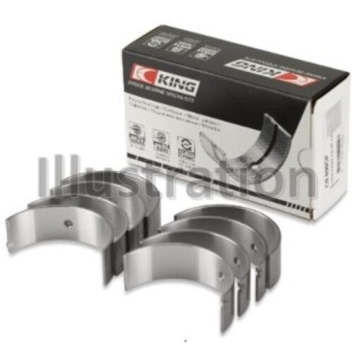 King Engine Bearings CR4482AM1.5 Chevrolet ChevETte (Size +0.50mm) Connecting Rod Bearing Set