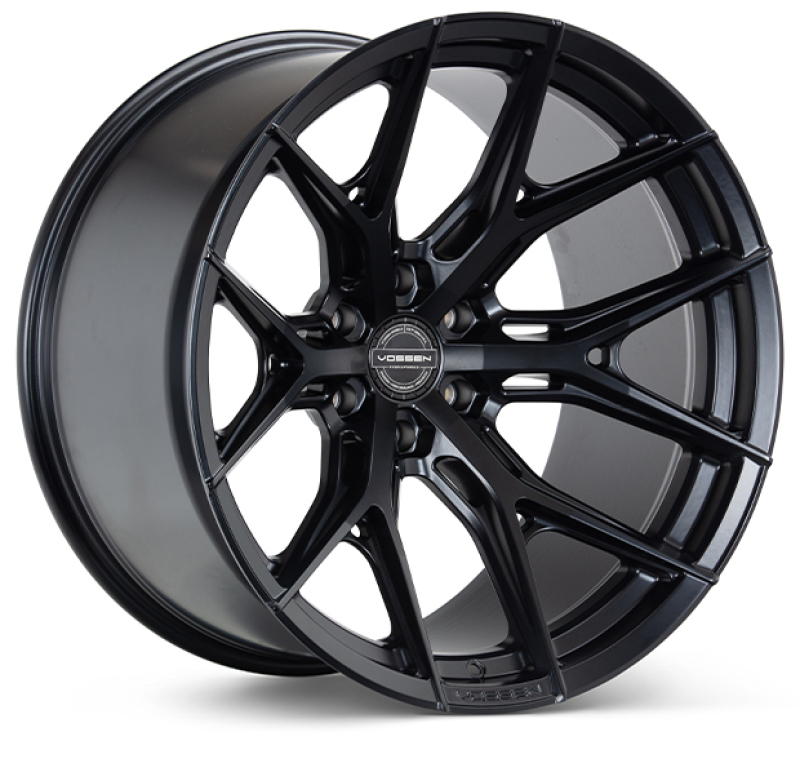 Vossen HF64-2G33 HF6-4 22x12 / 6x139.7 / ET-44 / Ultra Deep Face / 106.1 - Satin Black Wheel